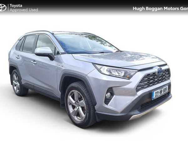 Toyota RAV4 SUV, Petrol Hybrid, 2022, Grey
