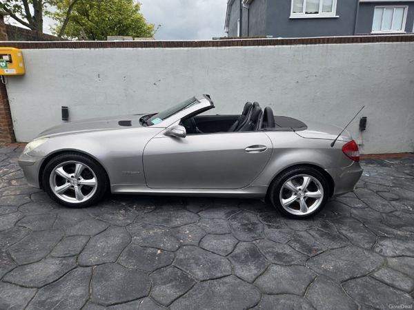 Mercedes-Benz SLK Convertible, Petrol, 2005, Silver