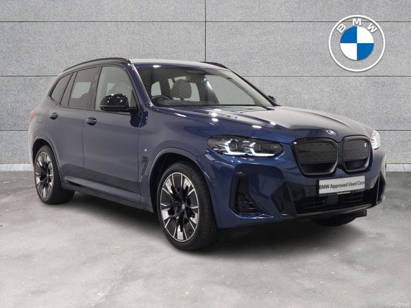 BMW iX3 SUV, Electric, 2024, Blue