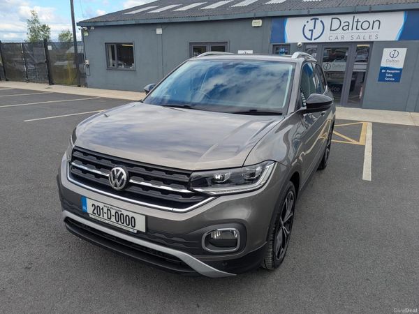 Volkswagen T-Cross Hatchback, Petrol, 2020, Grey