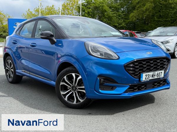 Ford Puma SUV, Petrol Hybrid, 2023, Blue