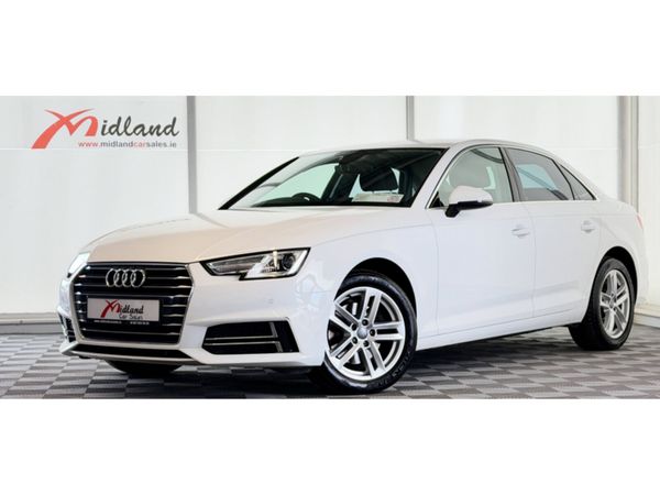 Audi A4 Saloon, Diesel, 2019, White
