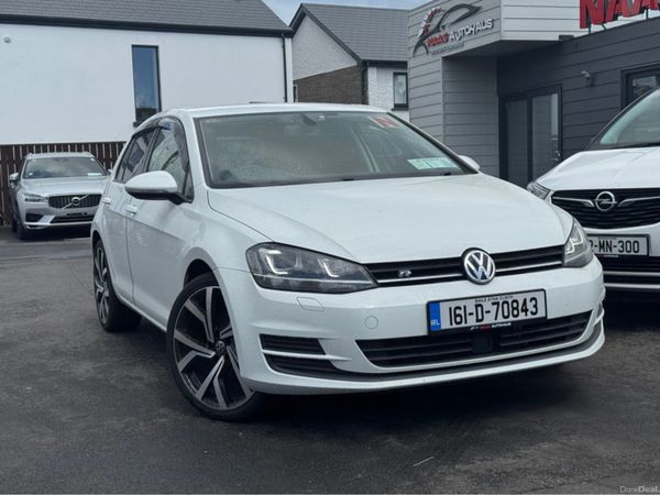 Volkswagen Golf Hatchback, Petrol, 2016, White