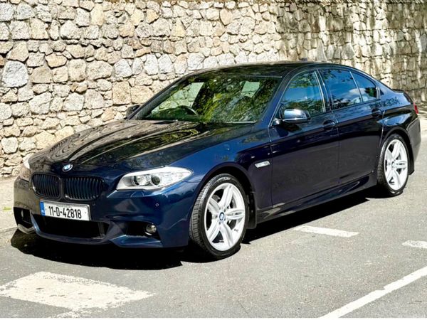 BMW 5-Series Saloon, Diesel, 2011, Blue