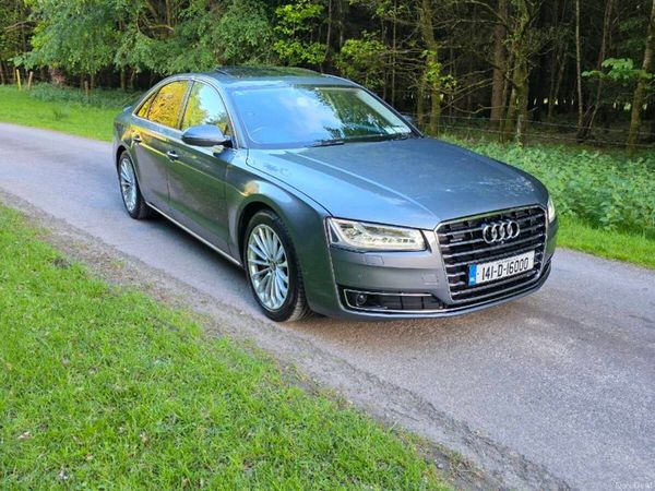 Audi A8 Saloon, Diesel, 2014, Grey