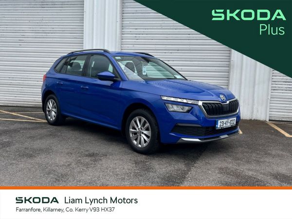 Skoda Kamiq Hatchback, Petrol, 2023, Blue