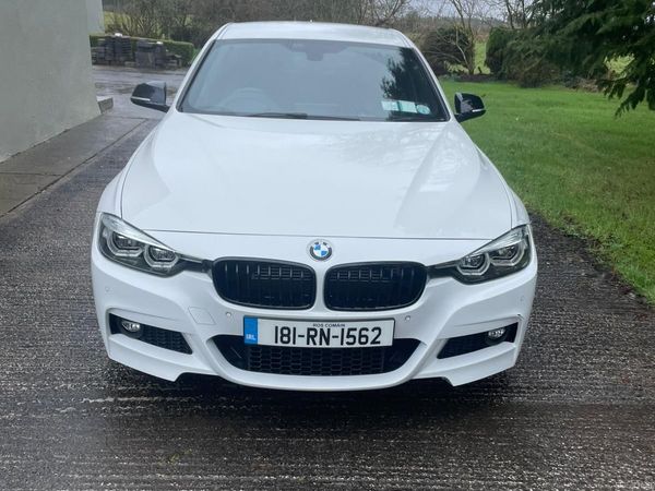 BMW 3-Series Saloon, Petrol Plug-in Hybrid, 2018, White