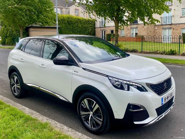 Peugeot 3008 Hatchback, Petrol, 2018, White