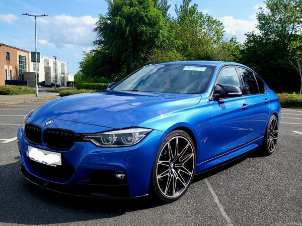 BMW 3-Series Saloon, Petrol Plug-in Hybrid, 2018, Blue