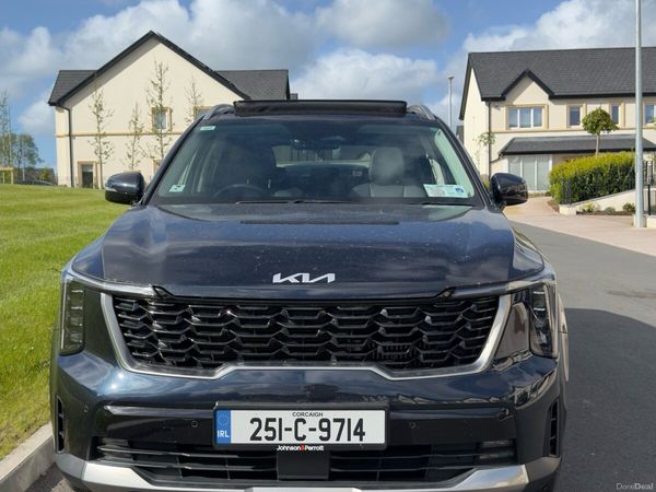 Kia Sorento SUV, Petrol Plug-in Hybrid, 2025, Blue