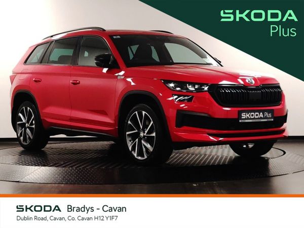 Skoda Kodiaq Estate, Diesel, 2023, Red