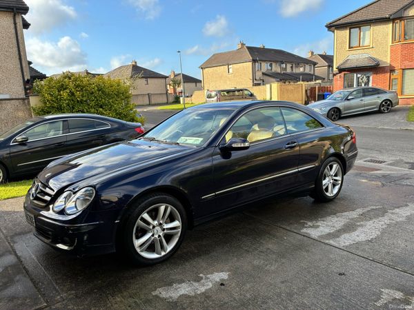 Mercedes-Benz CLK Coupe, Petrol, 2006, Blue