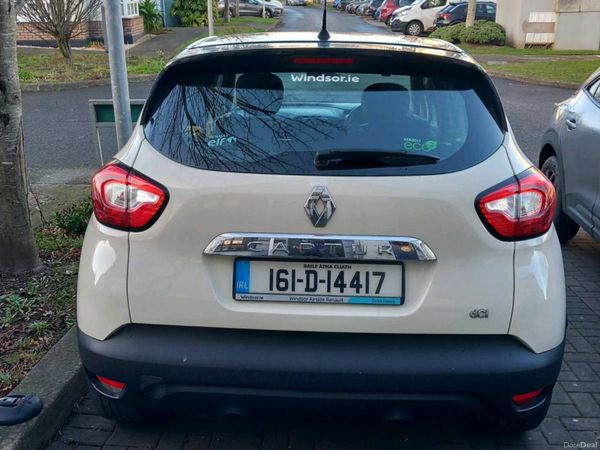 Renault Captur Hatchback, Diesel, 2016, White