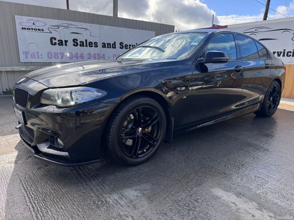 BMW 5-Series Saloon, Diesel, 2015, Black