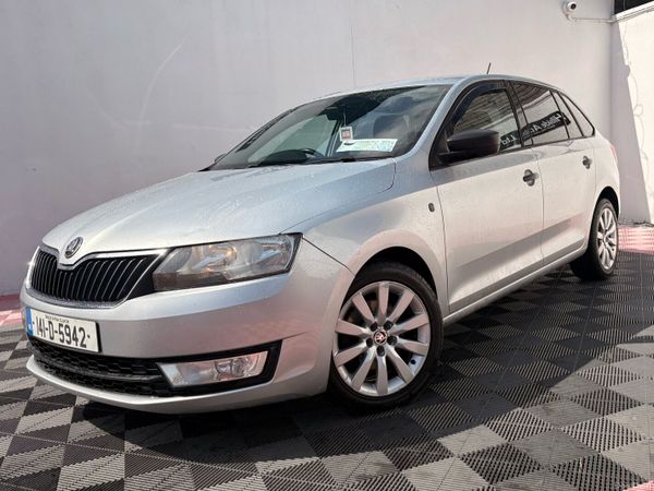 Skoda Rapid Hatchback, Diesel, 2014, Silver