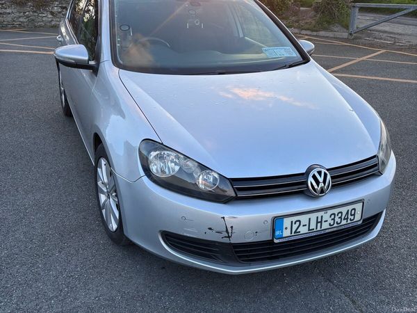 Volkswagen Golf Hatchback, Diesel, 2012, Silver