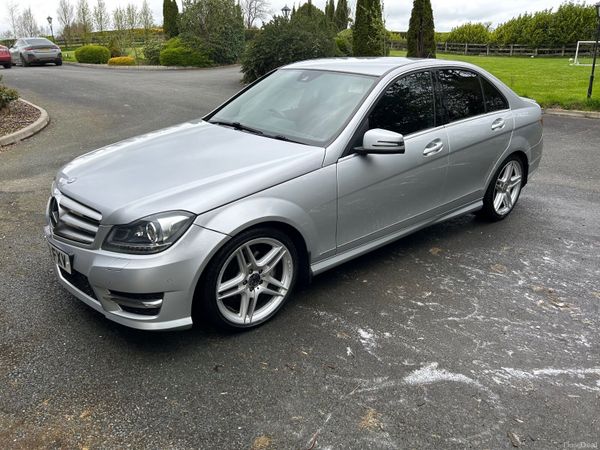 Mercedes-Benz C-Class Saloon, Diesel, 2013, Silver