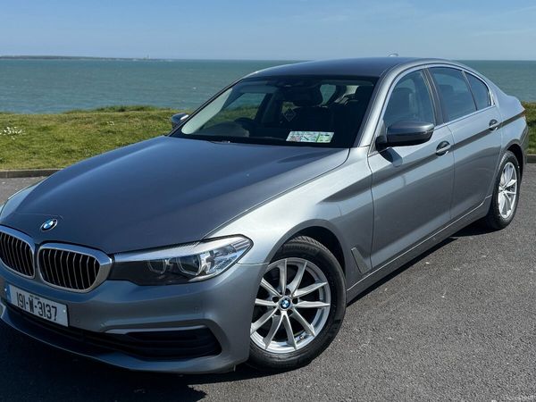 BMW 5-Series Saloon, Diesel, 2019, Blue