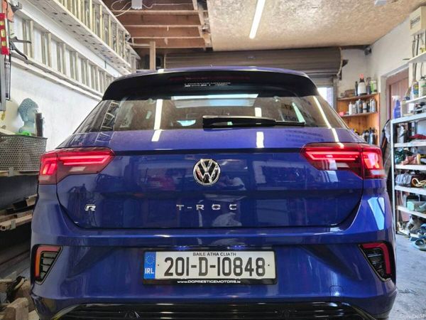 Volkswagen T-Roc SUV, Petrol, 2020, Blue