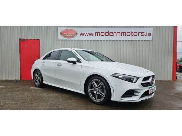 Mercedes-Benz A-Class Saloon, Petrol, 2020, White