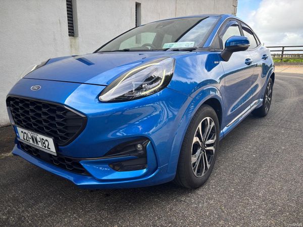 Ford Puma MPV, Petrol Hybrid, 2022, Blue