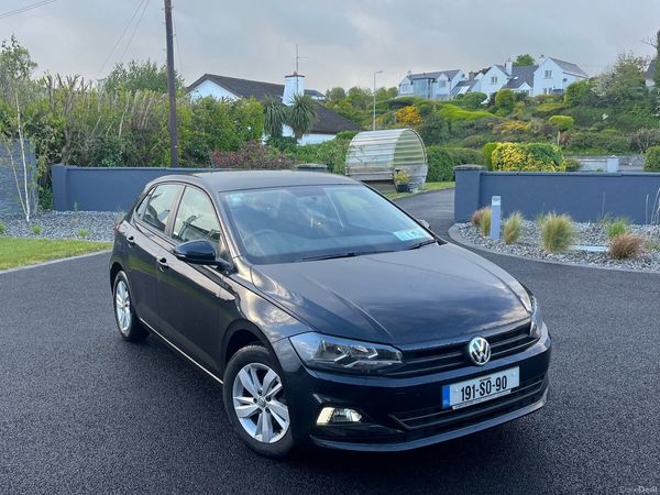 Volkswagen Polo Hatchback, Petrol, 2019, Black
