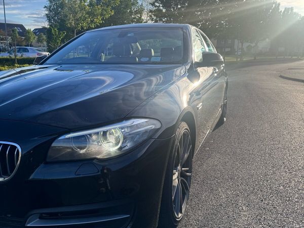 BMW 5-Series Saloon, Diesel, 2013, Black
