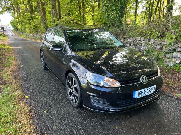 Volkswagen Golf Hatchback, Diesel, 2016, Black