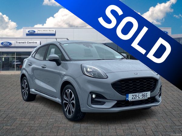 Ford Puma MPV, Petrol Hybrid, 2022, Grey