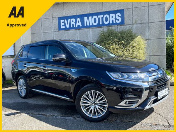 Mitsubishi Outlander SUV, Petrol Plug-in Hybrid, 2019, Black