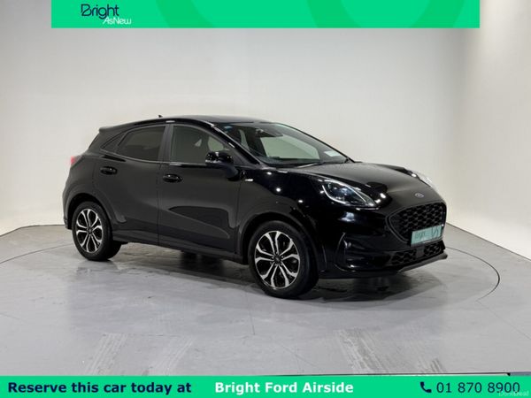 Ford Puma MPV, Petrol Hybrid, 2022, Black