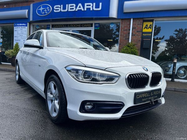 BMW 1-Series Hatchback, Diesel, 2017, White