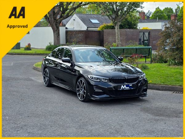 BMW 3-Series Saloon, Petrol Plug-in Hybrid, 2019, Black