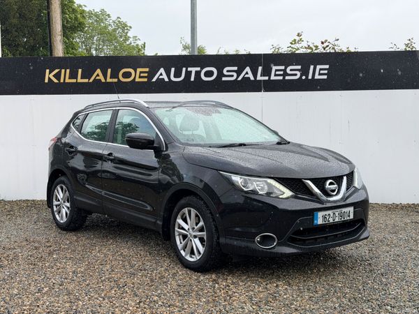 Nissan Qashqai Hatchback, Diesel, 2016, Black