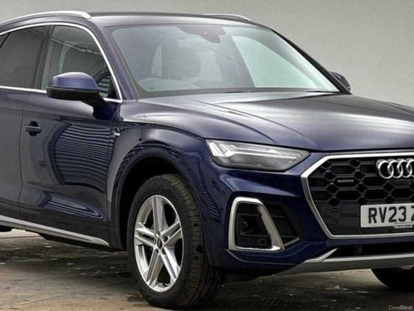 Audi Q5 SUV, Diesel Hybrid, 2023, Blue