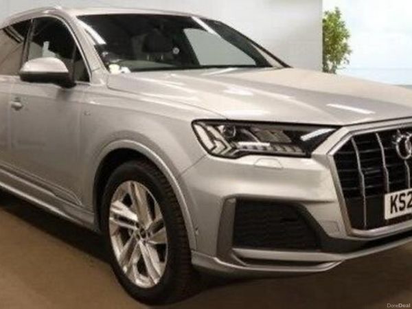 Audi Q7 SUV, Diesel Hybrid, 2023, Silver