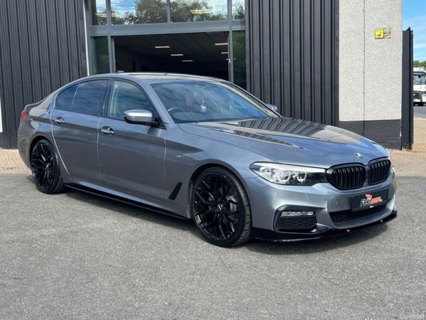 BMW 5-Series Saloon, Diesel, 2018, Blue