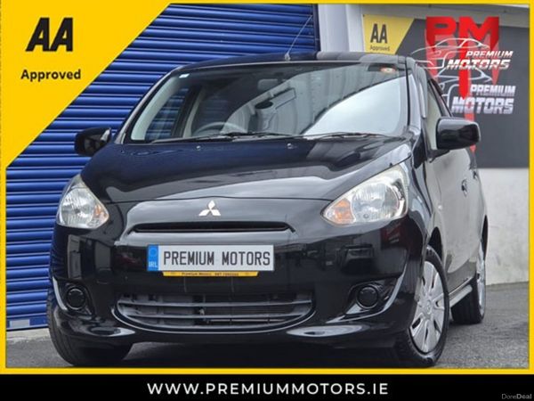 Mitsubishi Mirage Hatchback, Petrol, 2013, Black