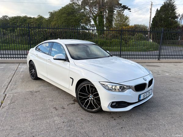 BMW 4-Series Saloon, Diesel, 2015, White