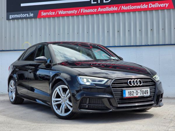 Audi A3 Saloon, Diesel, 2018, Black