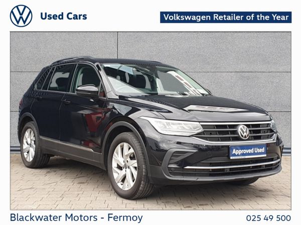 Volkswagen Tiguan Estate, Diesel, 2021, Black