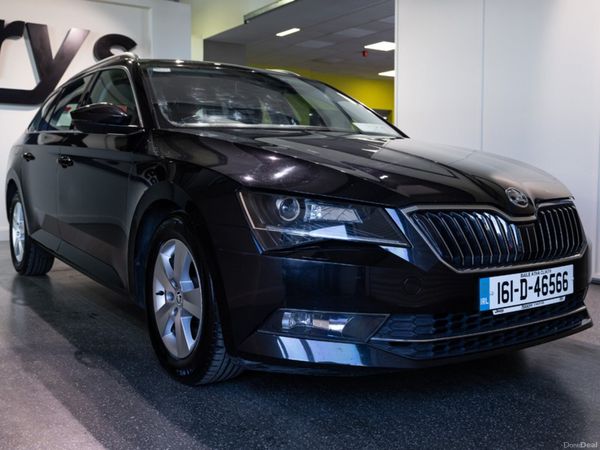 Skoda Superb Estate, Diesel, 2016, Black