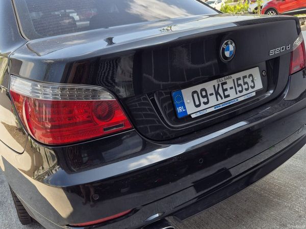 BMW 5-Series Saloon, Diesel, 2009, Black