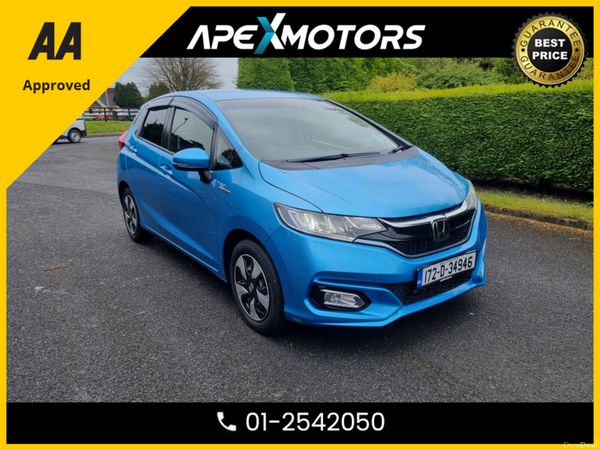 Honda Fit Hatchback, Petrol, 2017, Blue
