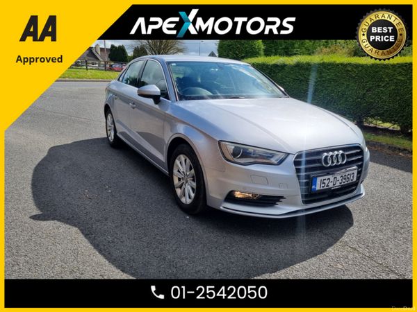 Audi A3 Saloon, Petrol, 2015, Silver