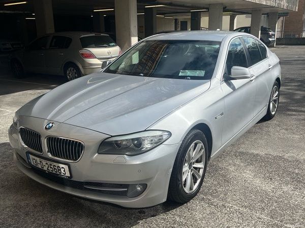 BMW 5-Series Saloon, Diesel, 2013, Silver