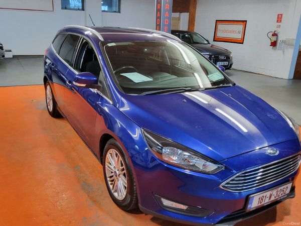 Ford Focus Estate, Diesel, 2018, Blue