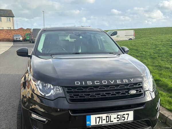 Land Rover Discovery Sport SUV, Diesel, 2017, Black