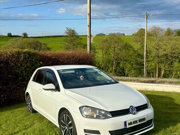 Volkswagen Golf Hatchback, Diesel, 2014, White