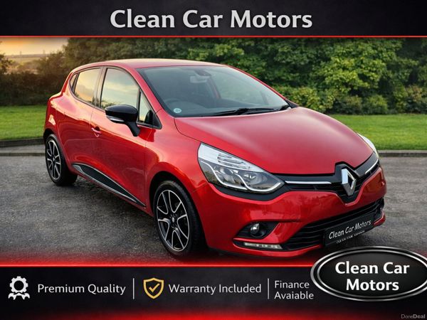 Renault Clio Hatchback, Petrol, 2016, Red